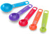 Farberware Color Measuring Spoons, Mixed Colors, Set of 5