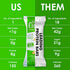JUST THE CHEESE Bars, Low Carb Snack - Baked Keto Snack, High Protein, Gluten Free, Low Carb Cheese Crisps - Jalapeno, 0.8 Ounces (Pack of 10)