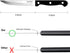 dearithe Serrated-Steak Knives Set of 12, Black Full-Tang Triple Rivet Steak Knife Sets, 4.5 Inch, For Kitchen Restaurant Tableware Camping ,Dishwasher Safe, Stainless Steel Sharp Blade