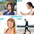 TURN RAISE Truck Headset, Wireless Headphone with Mic, Over-The-Head Driver Headset, Noise Cancel Cell Phone Wireless Headset, Suit for Office Truck Skype