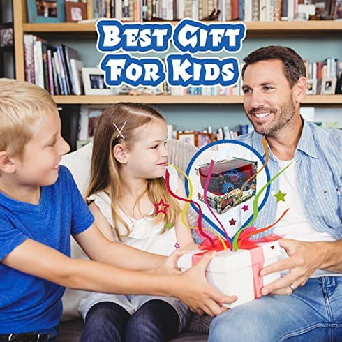 Toddlers Toys for 4-5 Year Old Boys RC Car Remote Control Trucks for 3-4 Year Old Kids , Birthday Gifts Preschool Toys Cars RWD 1/43 Scale ?Blue RAM?