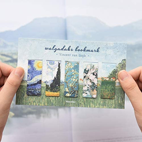 Monolike Magnetic Bookmarks Vincent Van Gogh, Set of 5