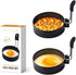 Egg Rings Stainless Steel Round Breakfast Mold Tool Cooking,Round Egg Cooker Rings For Frying Shaping Cooking Eggs,Egg Maker Molds…