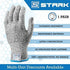 Stark Safe Cut Resistant Gloves Food Grade Level 5 Protection (EN388), Safety Kitchen Cutting Gloves for Oyster Shucking, Meat, Fish Fillet Processing, Mandolin Slicing, Wood Carving (X-Large, Pair)