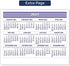 AT-A-GLANCE 2023 Weekly Desk Calendar Refill, Flip-A-Week, 6" x 7" (SW705X50)