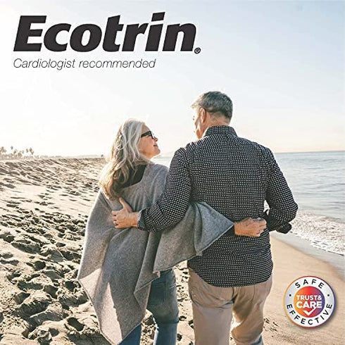 Ecotrin 81 mg Low Strength Tablets 365 Count (Pack of 1)