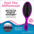 Wet-Brush Detangler Hair Brush Detangling"