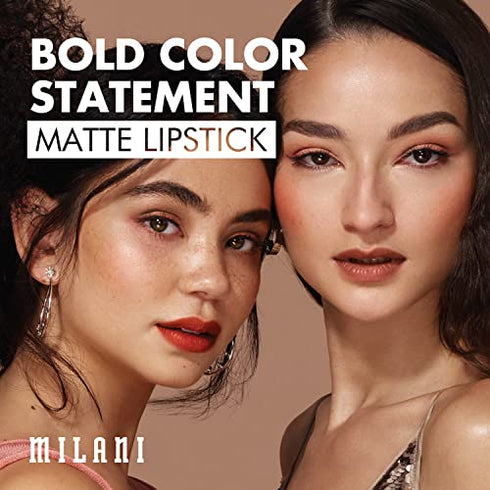 Milani Bold Color Statement Matte Lipstick - I Am Powerful (0.14 Ounce) Vegan, Cruelty-Free Bold Color Lipstick with a Full Matte Finish