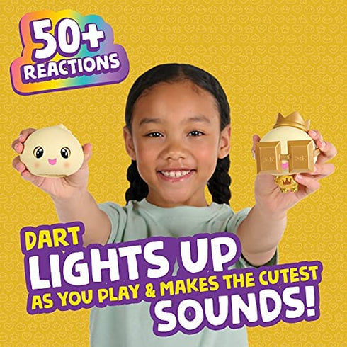 My Squishy Little Golden Dumpling – Interactive Doll Collectible with Accessories – Dart (Gold)