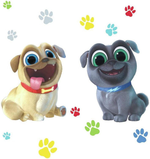RoomMates RMK3775GM Puppy Dog Pals Peel and Stick Giant Wall Decals 36.5 x 17.25"