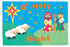 Baker Ross AT136 Nativity Foam Stickers - Pack Of 120, Christmas Arts And Crafts, Assorted