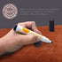 Katzco Wood Furniture Repair Kit Wood Markers For Scratches - Set of 13 - Markers and Wax Sticks with Sharpener - Wood Floor Scratch Remover Cover-Up for Tables, Desks