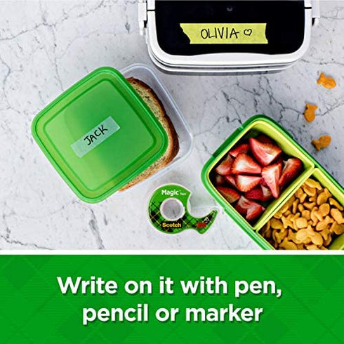 Scotch Magic Tape, 6 Rolls, Great for Gift Wrapping, Numerous Applications, Invisible, Engineered for Repairing, 3/4 x 1296 Inches, Boxed (810-6PK)