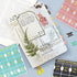 OWLKELA - 48 Pieces Self-Adhesive Month Stickers, Adhesive Tabs Designer Accessories Monthly Tabs Planner Stickers Decorative, Planner Tabs for Journal and Notebook