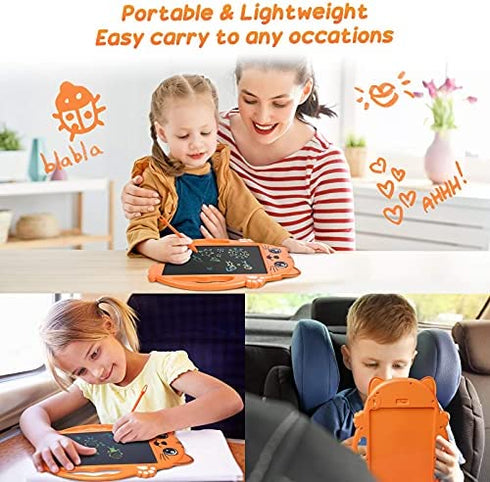 Christmas Gifts Stocking Stuffers for Kids - Toddler Toys for 3 4 5 6 7 8 Year Old Girls Boys Kids Toys Learning Doodle Board Drawing Pad Birthday Gifts Ideas Toddler Travel Road Trip Essential Toy