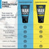 Super Fresh Man Parts Ball Deodorant For Men - 2-in-1 Deodorant & Powder Lotion that Deodorizes and Stops Sticky, Itchy, Smelly Man Parts - Aluminum Free, No Talc, No Parabens - Dermatologist Tested - Made in USA - 4 fl oz Tube