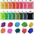 Tie Dye Powder, 26 Colors Dye Packets, Color Powder Packets Bright Fabric Dye, Tie Dye Party Supplies Suitable for Children and Adults?26Pack,10G Per Pack?