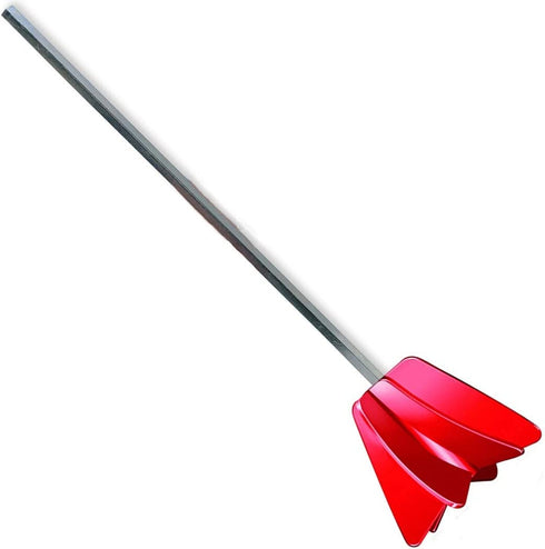 Edward Tools Paint Mixer Drill Attachment - Helix Mixer for 1 Gallon of Paint Epoxy, Resin, Silicone - Consistent Even Flow Stirrer Paddle - Works with all 3/8” and larger drills (1)