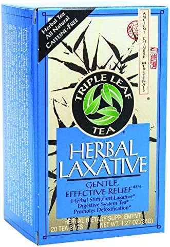 Triple Leaf Tea Herbal Laxative - 20 Tea Bags