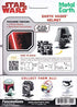 Fascinations Metal Earth Star Wars Darth Vader Helmet 3D Metal Model Kit