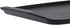 Black Plastic Serving Trays for Eating, Cafeteria, Fast Food (12 x 17 in, 8 Pack)