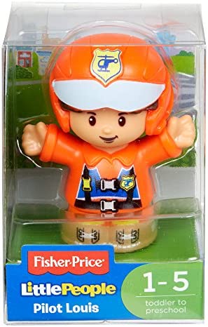 Fisher-Price Little People Pilot Louis Figure