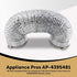 Appliance Pros AP-4395481 8ft Insulated Dryer Vent Hose, Outdoor Indoor Vent Kit for Dryer Connector 4396009R, Flexible and Insulated Dryer Duct