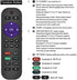 Gvirtue Universal Remote Control Fits for Roku Player 1 2 3 4 Premiere/+ Express/+ Ultra with 9 More Learning Keys Programmed to Control TV/Soundbar/Receiver
