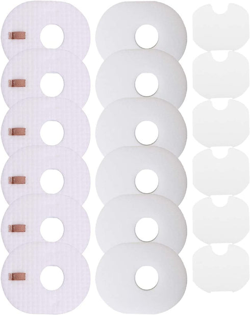 Dttery 6 Pack Filters Replacement for Shark Rocket Vacuum CS100, HV292, HV300, HV301, HV302, HV303, HV305, HV310, UV450 Part XFFV300