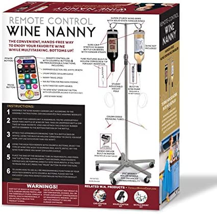 "Wine Nanny" Prank Gift box - Perfect Gag Gift for Funny White Elephant