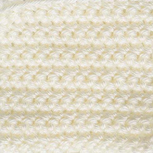 Caron Simply Soft Solids Yarn (4) Medium Gauge 100% Acrylic - 6 oz - Off White - Machine Wash & Dry