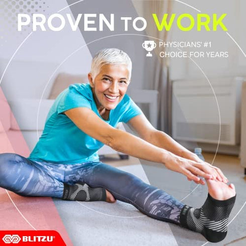 Compression Socks for Plantar Fasciitis Relief for Women Best Foot Wrap for Plantar Fasciitis Brace Planter Fasciated Brace Night Plantar Fasciitis Support Orthotics for Plantar Fasciitis White L-XL