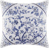 Laura Ashley Home Charlotte Collection Perfect Decorative Throw Pillow, Premium Designer Quality, Decorative Pillow for Bedroom Living Room and Home Décor, 1 Count (Pack of 1), China Blue