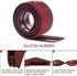 Suptikes 2 Pack Door Draft Stopper?Door Sweep for Exterior & Interior Doors,Door Bottom Seal Dust and Noise Insulation Weather Stripping Draft Guard Insulator, 1-4/5" W x 37" L,Brown