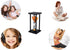 Sandglass 45 Minutes Timer Hourglass for Ornament Decoration Restaurant Living Room Home Closet Office Desk Bedroom Party Festival Christmas Wooden Frame Sand Timer Clock Orange