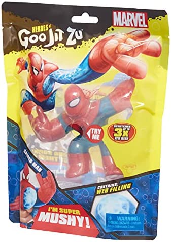 Heroes of Goo Jit Zu Licensed Marvel Hero Pack - Spider-Man, Multicolor (41054)