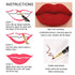 6Pcs Lip Liner and Lipstick Lip Stain Makeup Set, DNM Dark Red Black Nude Matte Lipstick with Lip Liner Set Long Lasting Waterproof 24 Hour Lipstick and Lip Liner Set labiales matte larga duracion 24