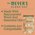 Mrs. Meyer's Air Freshener Sachets, Fragrance for your Locker, Car, Closet, and Gym Bag, Geranium, Pack of 3