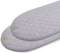 BlueSnail Quilted Fitted Waterproof Cradle Sheet, Comfortable and Soft Bassinet Pad Cover 2 Pack (Gray Quilted )¦