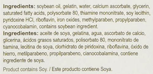 Bedoyecta Multivitamin Contains Iron, Folic Acid, Vitamin C, B1, B2, B9, and B12, 30 Count
