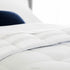 LINENSPA All Season Hypoallergenic Down Alternative Microfiber Comforter, Twin, Light Gray/White