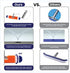 Blue Torrent Brush (18 Inches, Orange/White/Blue)