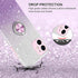 BENTOBEN iPhone 11 Case, iPhone 11 Phone Case, Slim Fit Glitter Sparkly Case with 360° Ring Holder Kickstand Magnetic Car Mount Supported Protective Girls Women Cover for iPhone 11 6.1" (2019), Purple