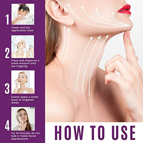 DERMAXGEN 60 Second INSTANT Wrinkle Corrector - Age-Defying & Firm Skin Treatment PURE ORGANIC Peptide 0.7FL OZ/ 20 ML