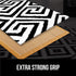 Gorilla Grip Extra Strong Rug Pad Gripper, Grips Keep Area Rugs in Place, Thick, Slip and Skid Resistant Pads for Hard Floors, Under Carpet Mat Cushion and Hardwood Floor Protection, 4 FT Round