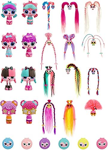Pop Pop Hair Surprise 3-In-1 POP Pets with Long, Brushable Hair (multicolor)