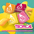 Starburst Fruit Chews Candy Sharing Size Resealable Bag, Tropical, 15.6 Ounce