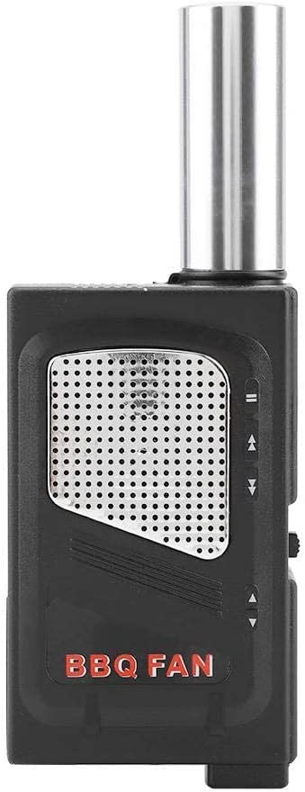 TOPINCN BBQ Air Blower DC 5V Portable Lightweight Electric BBQ Fan Outdoor Cooking Camping Hiking Picnic Accessories with USB Cable