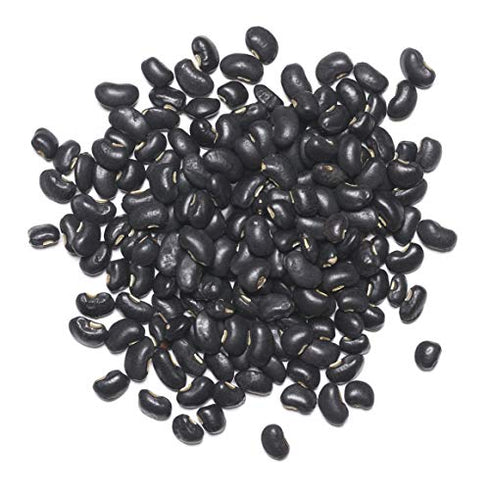 Organic Black Turtle Beans, 8 Ounces – Non-GMO, Whole Dried Beans, Sproutable, Vegan, Kosher, Bulk. Great Source of Plant Based Protein, Fiber. Great for Bean Soup, Salads, Chili. Product of the USA
