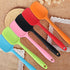 Silicone Spatulas, Small Rubber Spoon Spatula Heat Resistant Seamless One Piece Design Non-Stick Spoonula Flexible Scrapers Baking Mixing Tool(8.2" x 1.8" x 6 Pcs)
